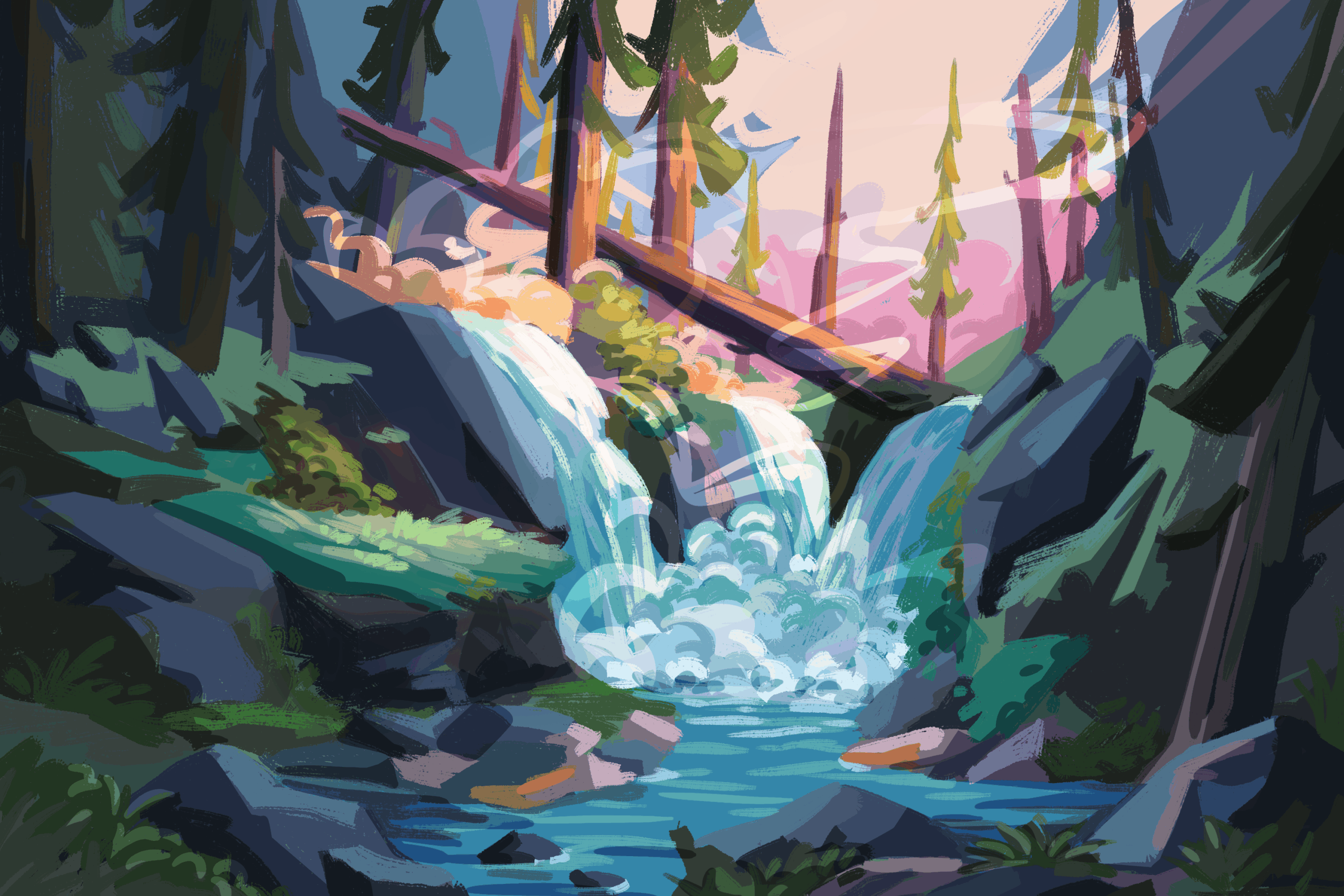 color study 1